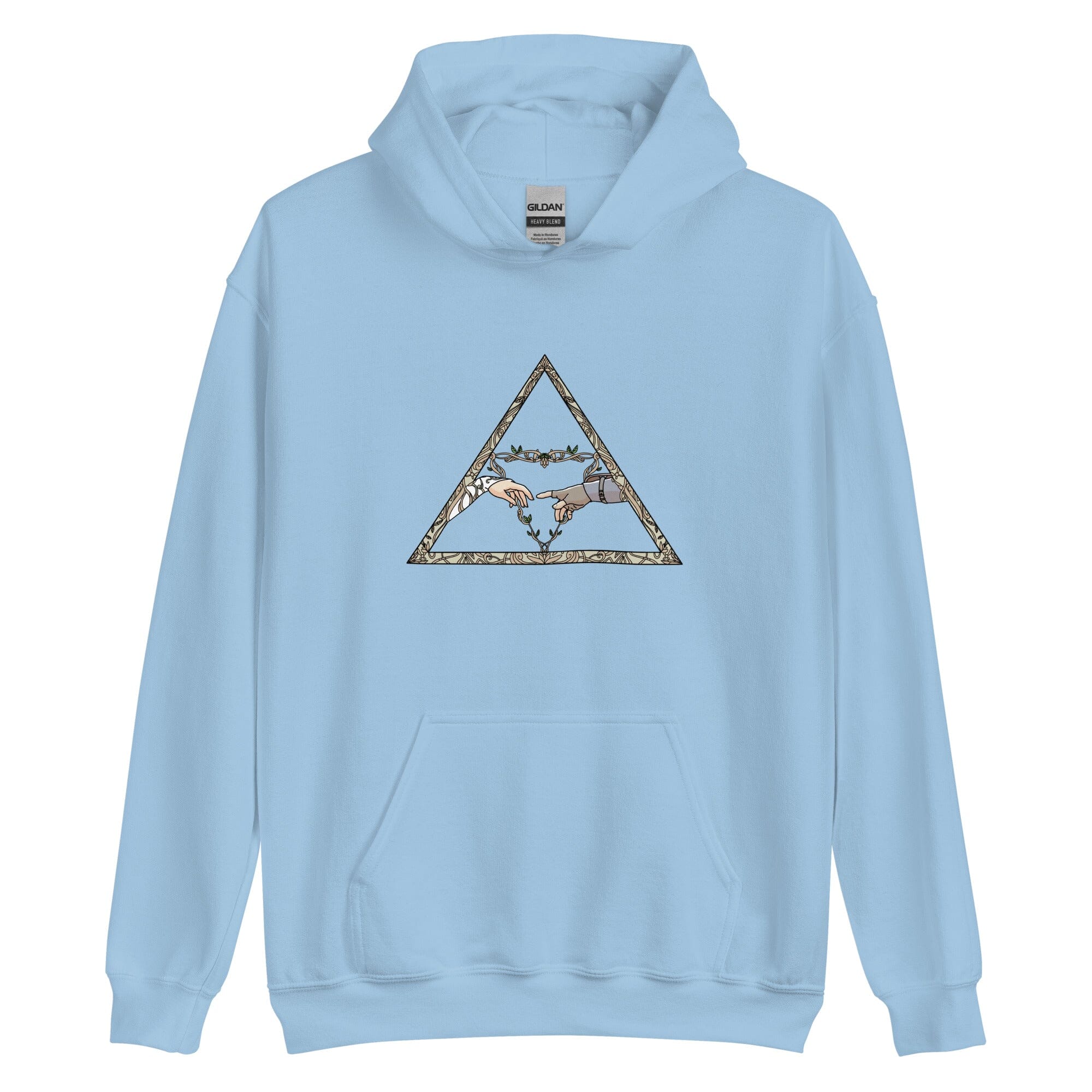 The Creation | Unisex Hoodie | The Legend of Zelda Hoodies Threads and Thistles Inventory Light Blue S 