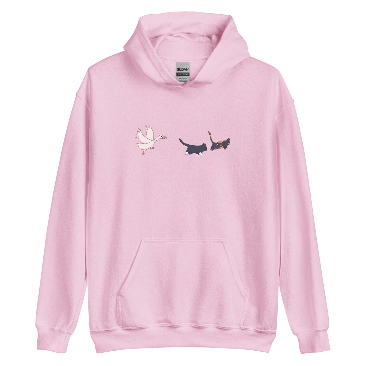 Goose Chase | Unisex Hoodie | TTI Stream Threads & Thistles Inventory Light Pink S 