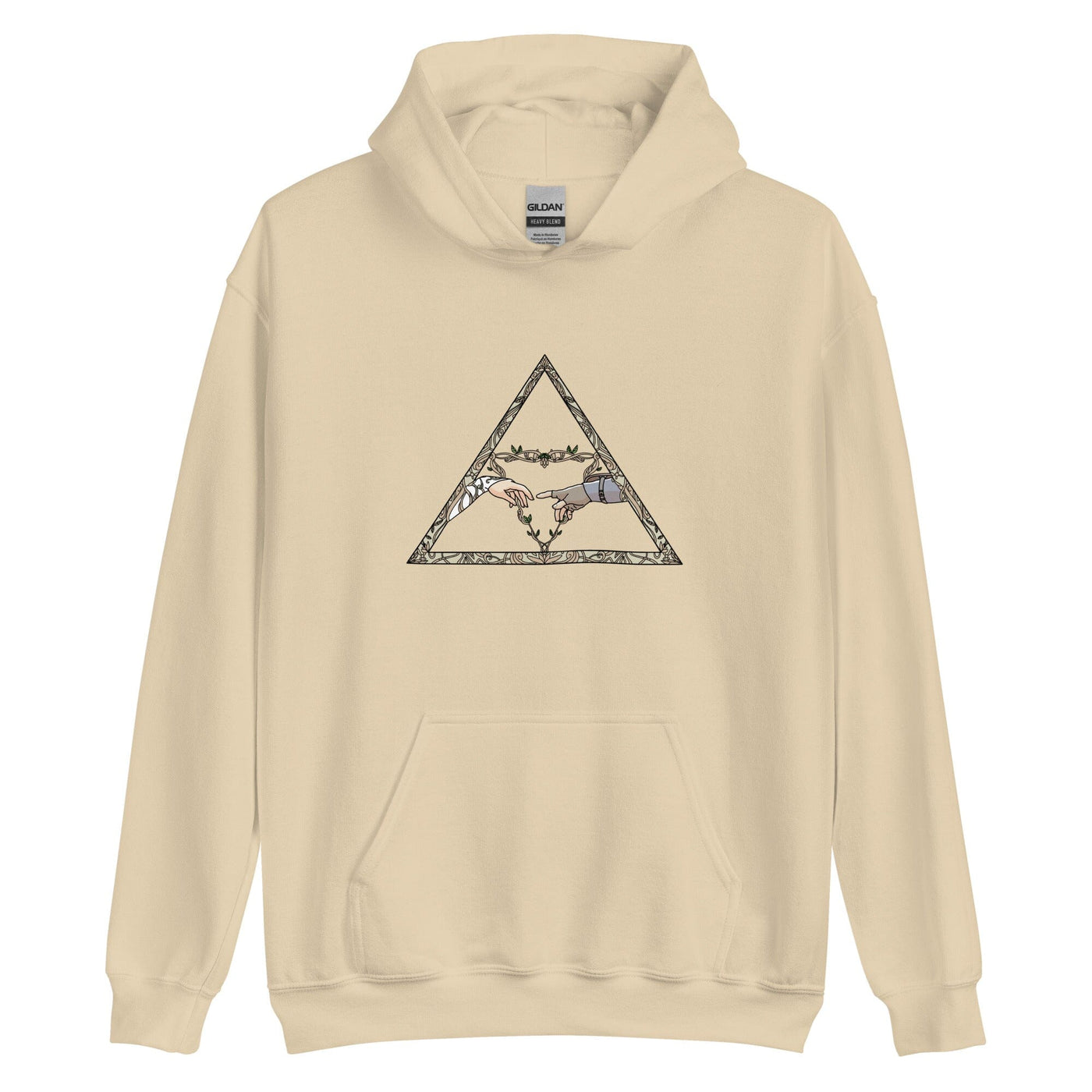 The Creation | Unisex Hoodie | The Legend of Zelda Hoodies Threads and Thistles Inventory Sand S 