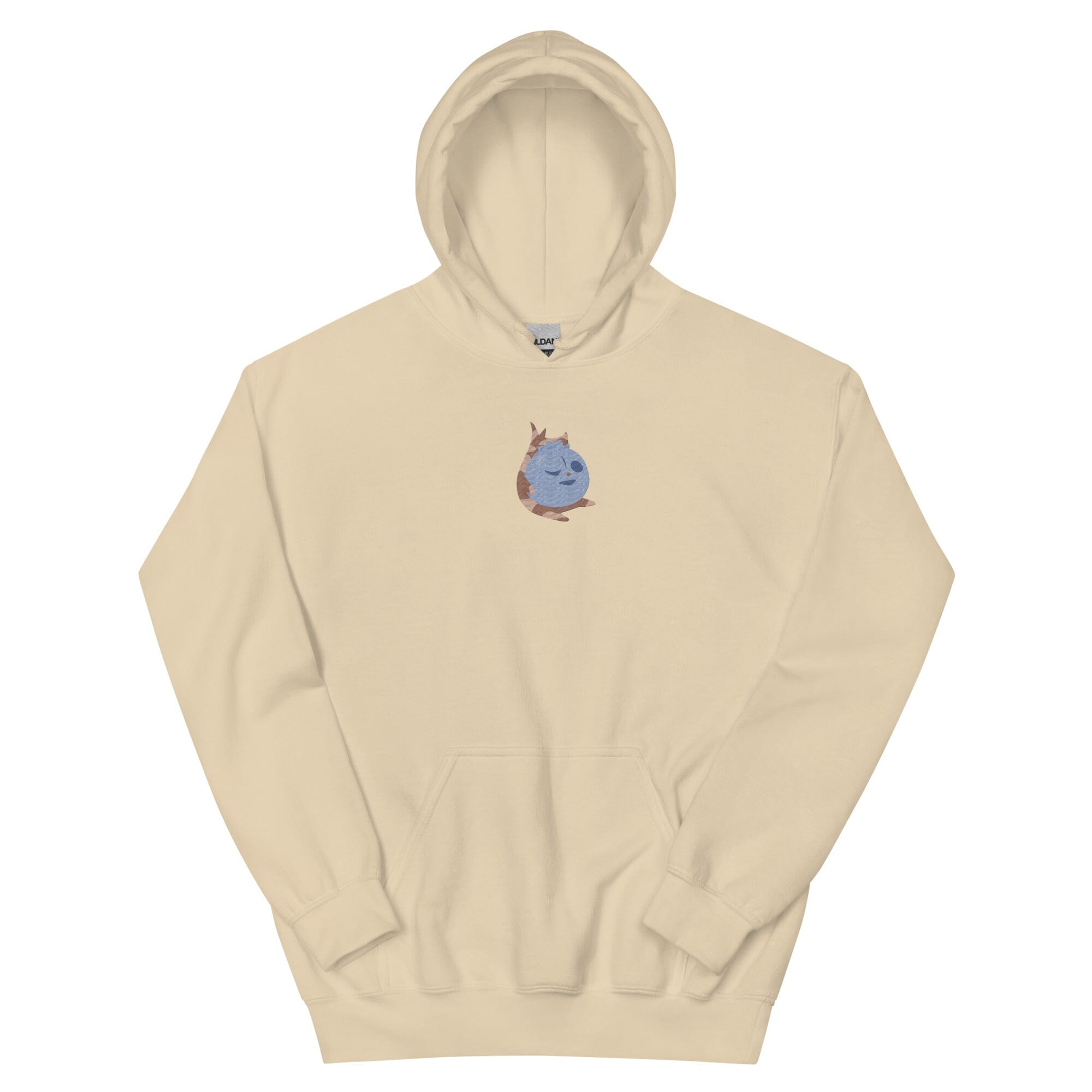 Blueberry Korok | Embroidered Unisex Hoodie | Titty Tea Zelda Threads & Thistles Inventory Sand S 