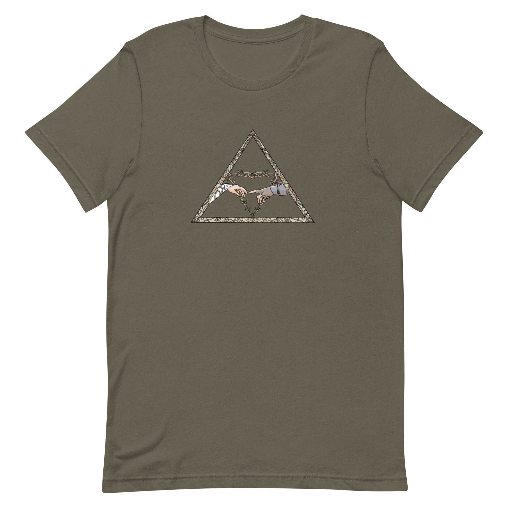 The Creation | Short-Sleeve Unisex T-Shirt | The Legend of Zelda T-Shirt Threads and Thistles Inventory Army S 