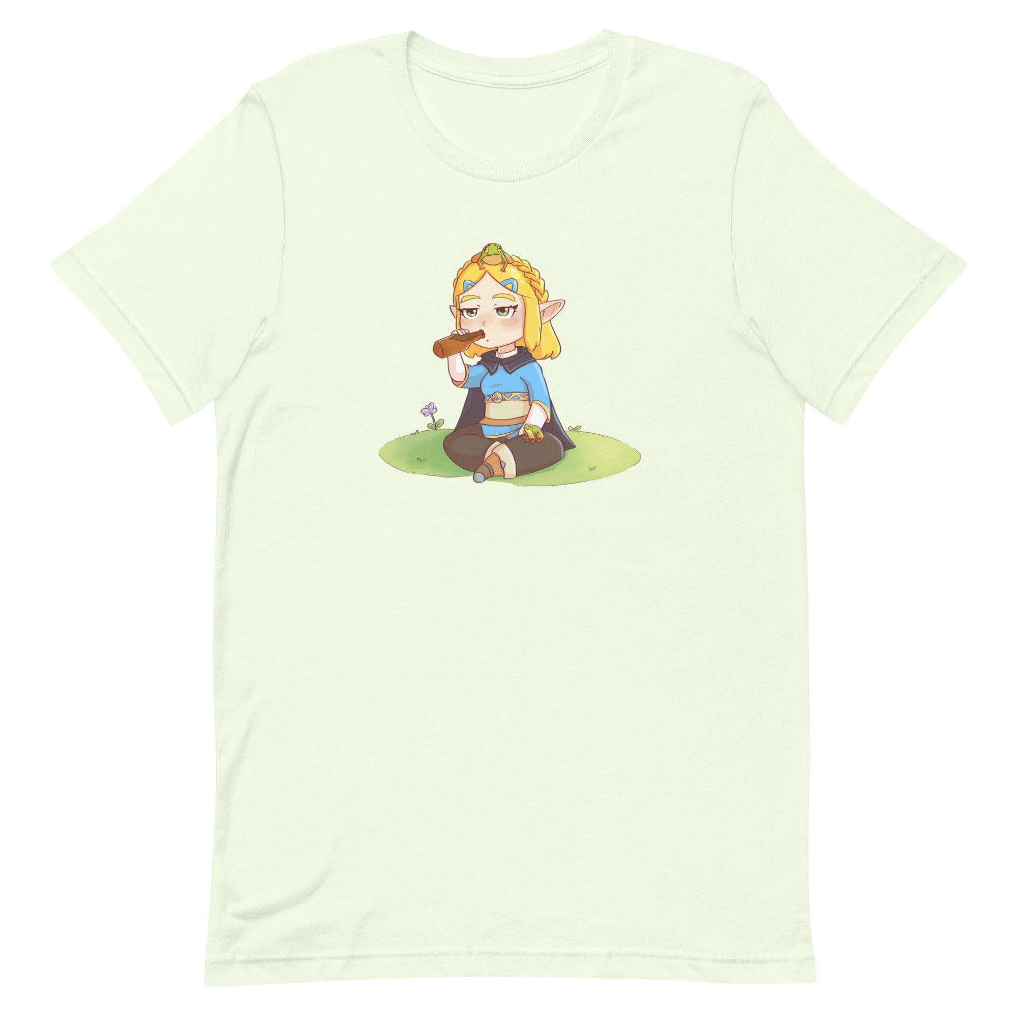 Zelda Frogs | Unisex t-shirt | Titty Tea Zelda Threads & Thistles Inventory Citron XS 
