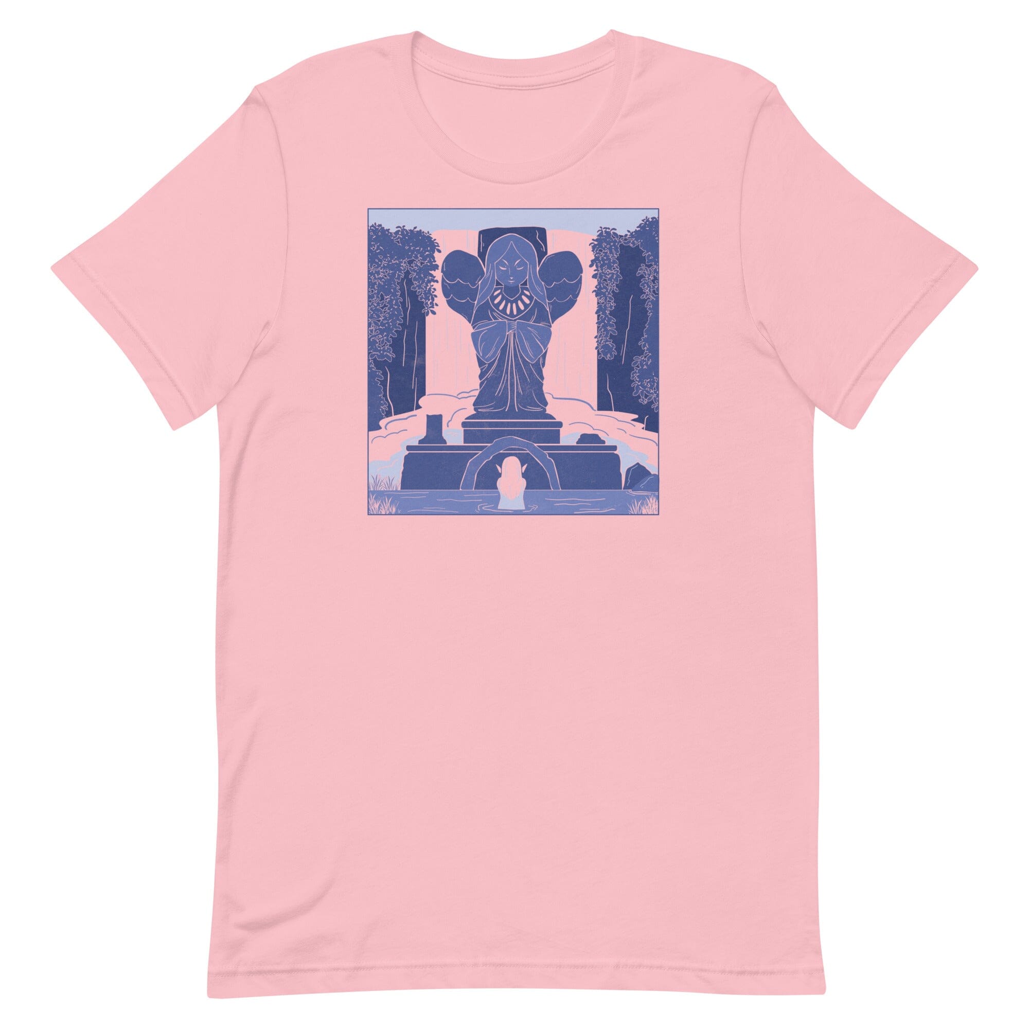 Goddess Statue | Unisex t-shirt | The Legend of Zelda Threads & Thistles Inventory Pink S 