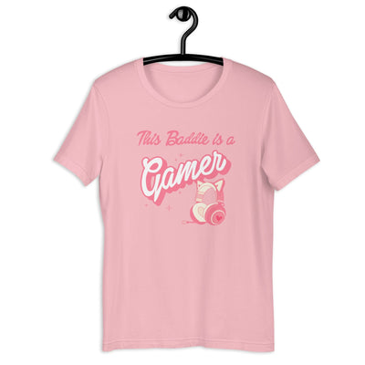 This Baddie is a Gamer | Unisex t-shirt | Feminist Gamer Threads & Thistles Inventory 