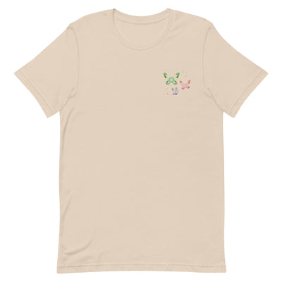 Navi Fairies | Embroidered Unisex t-shirt | The Legend of Zelda Threads & Thistles Inventory Soft Cream XS 