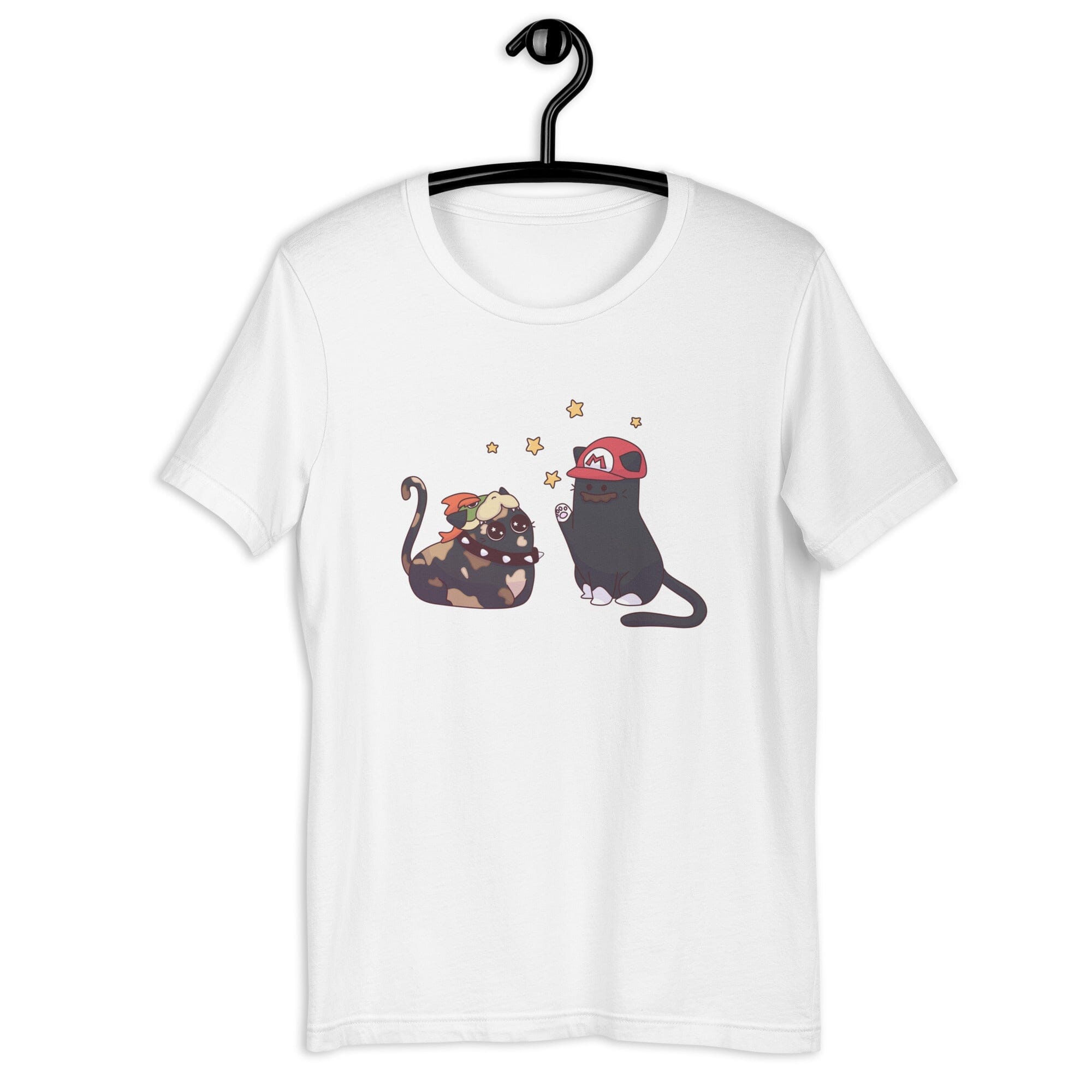 Team Bowser & Mario Kitties | Unisex t-shirt | TTI Stream Threads & Thistles Inventory 