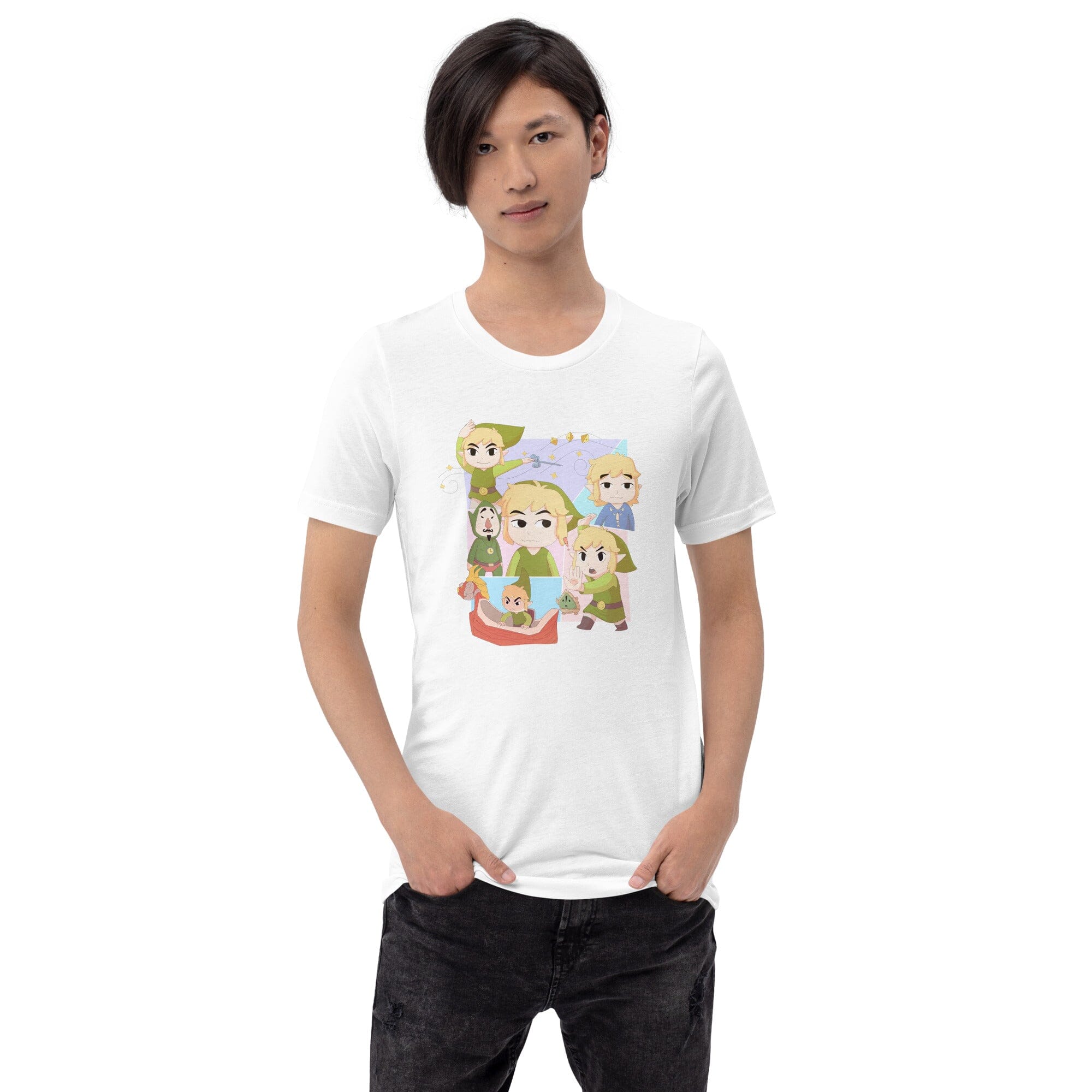 The Many Faces from Wind Waker | Unisex t-shirt Threads & Thistles Inventory 