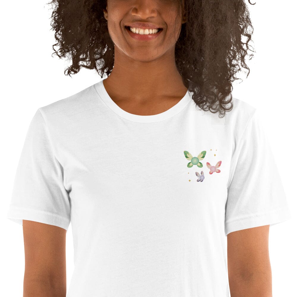 Navi Fairies | Embroidered Unisex t-shirt | The Legend of Zelda Threads & Thistles Inventory 