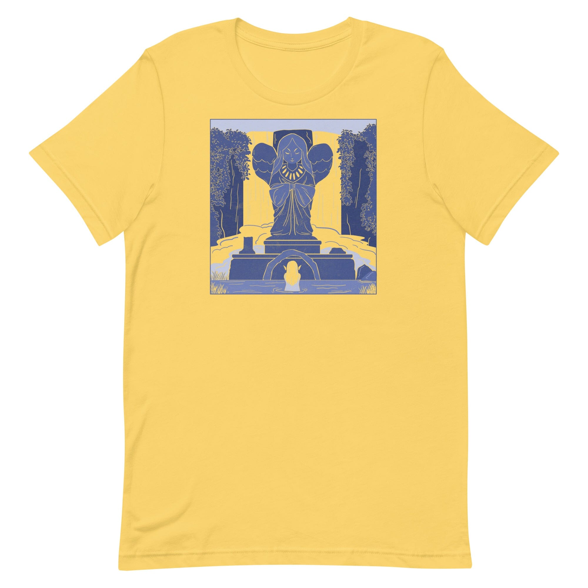 Goddess Statue | Unisex t-shirt | The Legend of Zelda Threads & Thistles Inventory Yellow S 