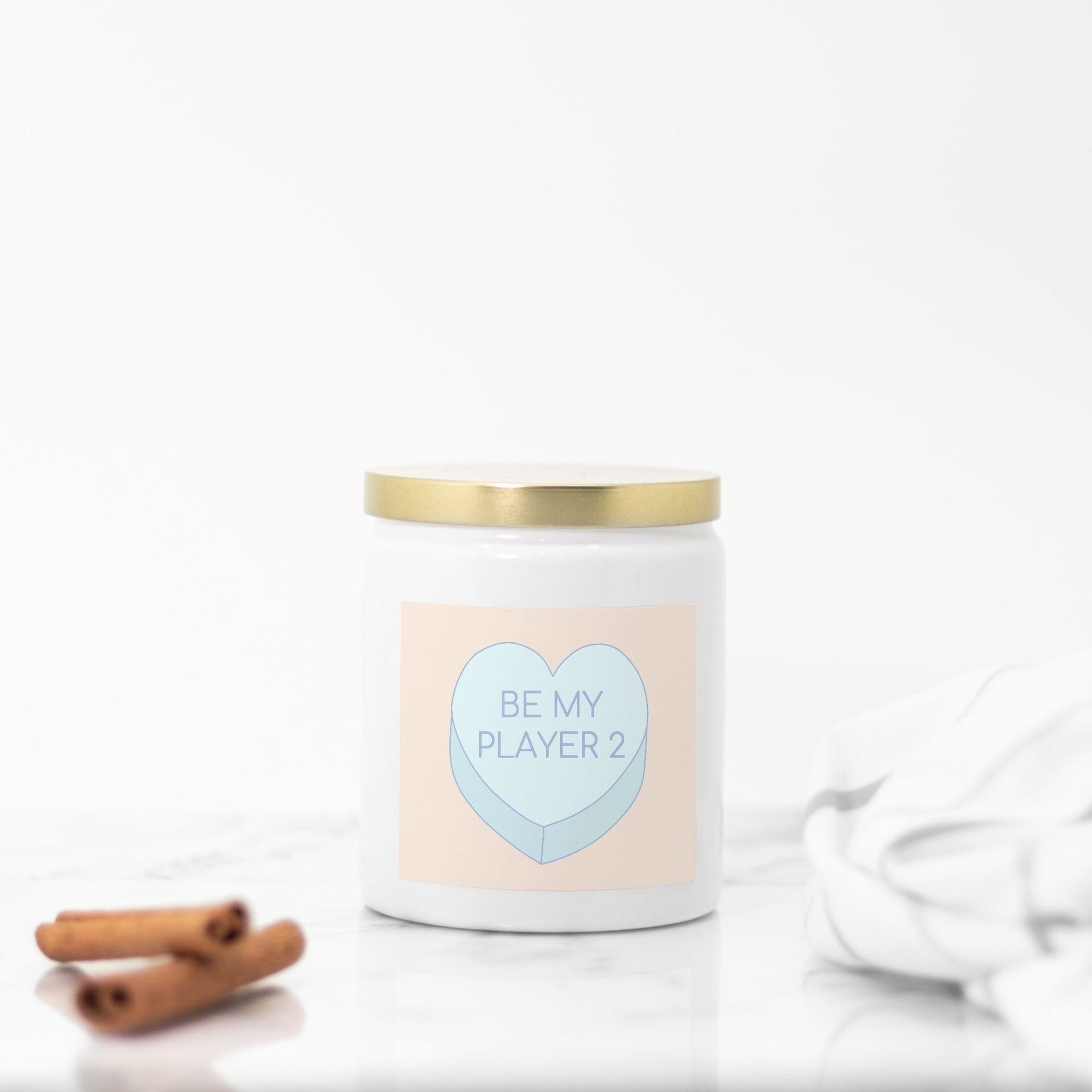 Be My P2 | 8oz Ceramic Candle | Valentine's Day Candles Threads & Thistles Inventory 