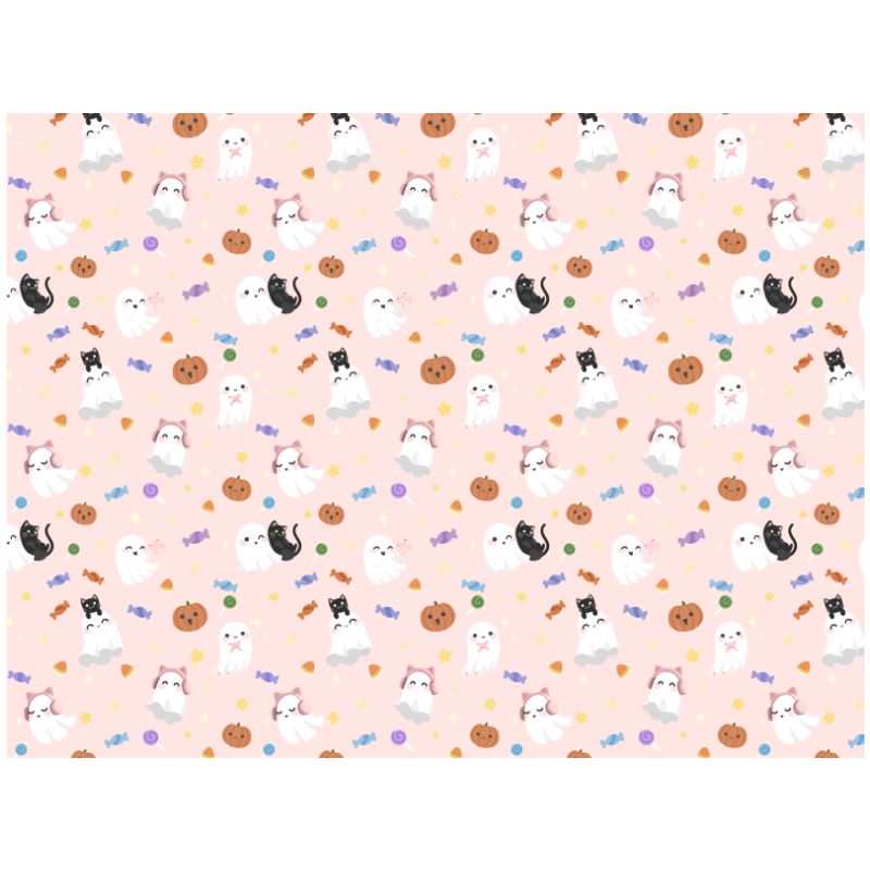 Gamer Ghosts | Throw Blanket | Fall Halloween Threads & Thistles Inventory 
