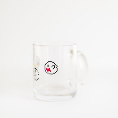 King Boo | Mug Glass | Mario Mugs Threads & Thistles Inventory 