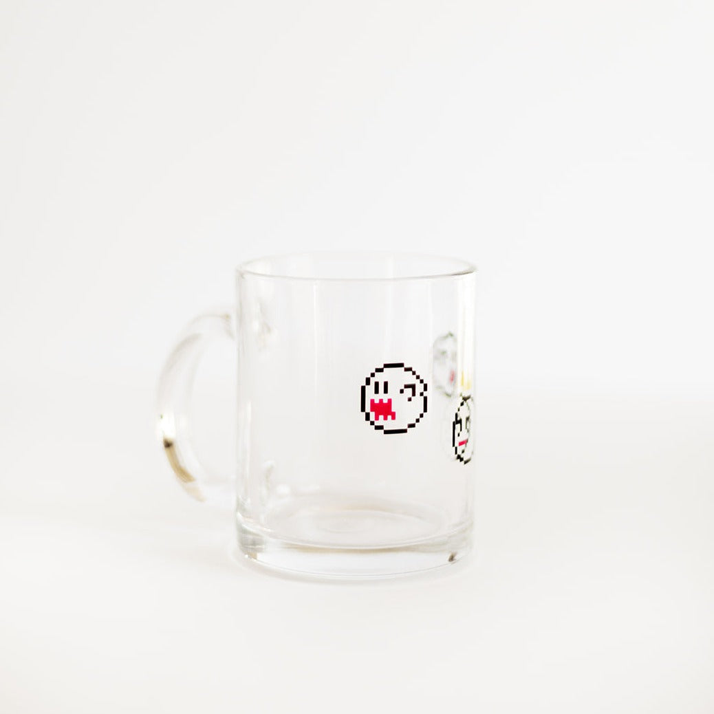 King Boo | Mug Glass | Mario Mugs Threads & Thistles Inventory 