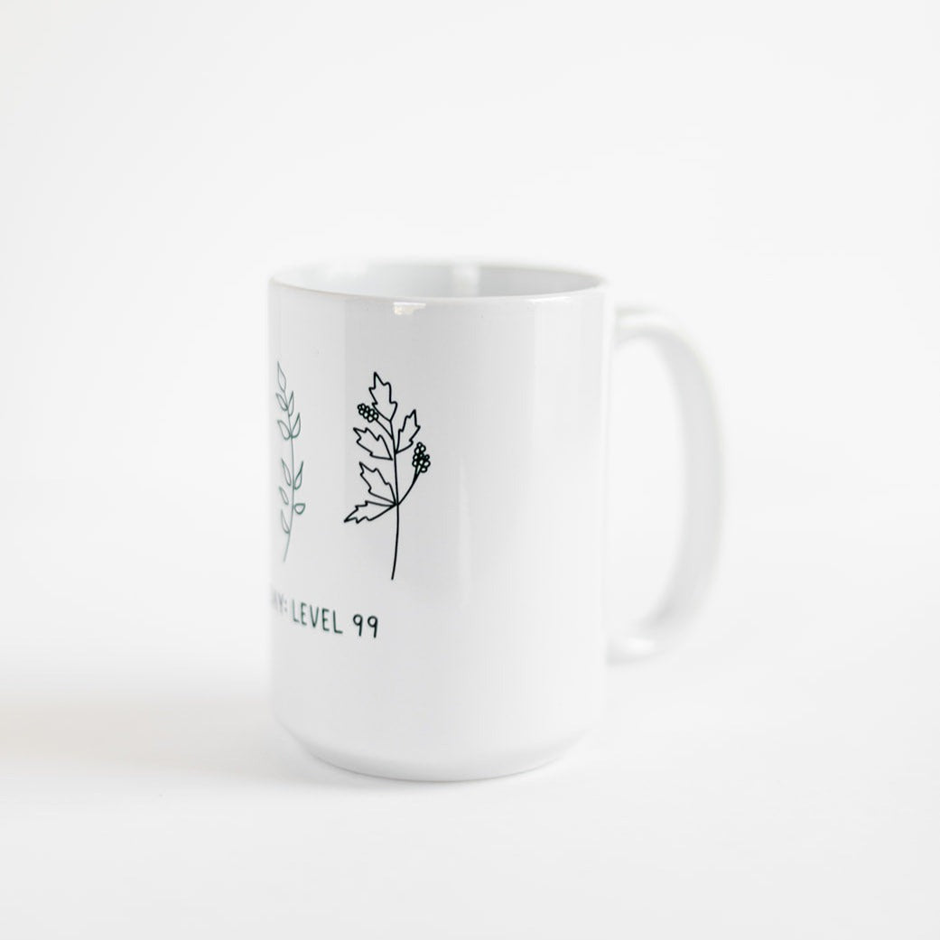 Holiday Level 99 Christmas Mug Deluxe 15oz Mugs Threads & Thistles Inventory 