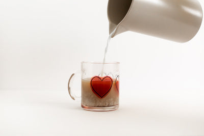 Heart Container | Mug Glass Mugs Threads & Thistles Inventory 