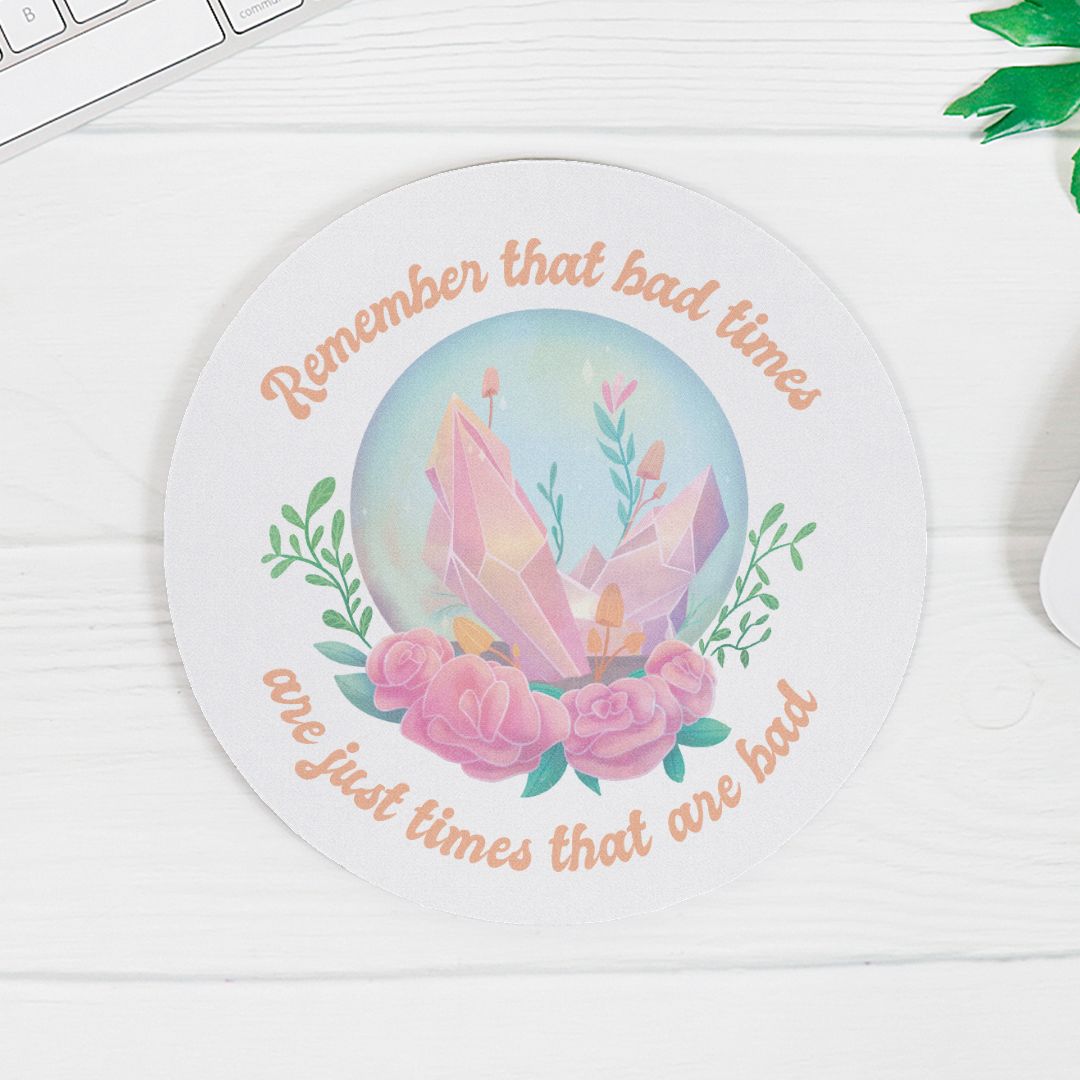 Remember | Mouse Pad (Round) | Animal Crossing Mousepad Threads & Thistles Inventory 