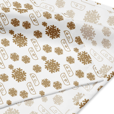 Cozy Gamer Christmas | All-over print bandana Threads & Thistles Inventory 