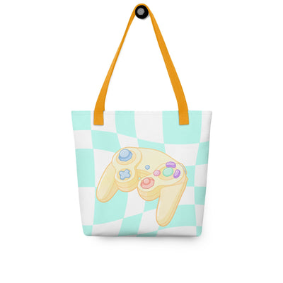 Gamecube Console | Tote bag | Retro Gaming Threads & Thistles Inventory Yellow 