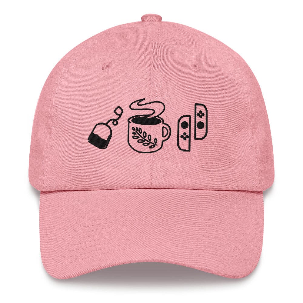 Cozy Hobbies | Dad hat | Cozy Gamer Threads & Thistles Inventory Pink 
