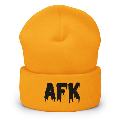 AFK Cuffed Beanie Threads & Thistles Inventory Gold 