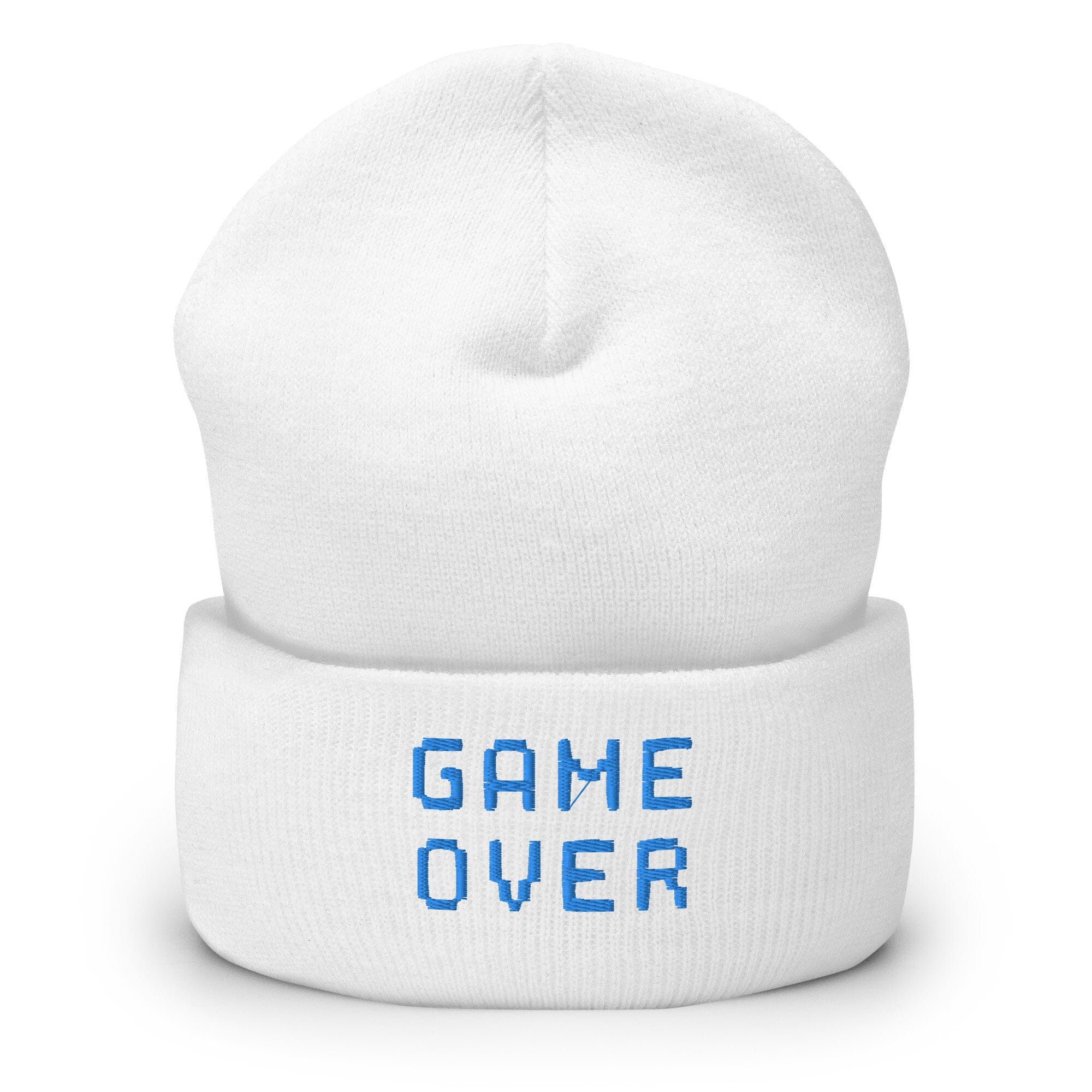 Game Over | Cuffed Beanie | Retro Gaming Threads & Thistles Inventory 