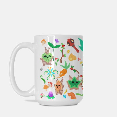 Colorful Koroks | Mug Deluxe 15oz. | The Legend of Zelda Mugs Threads & Thistles Inventory 