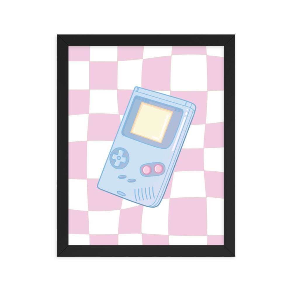 Game Boy | Framed poster | Retro Gaming Threads & Thistles Inventory 
