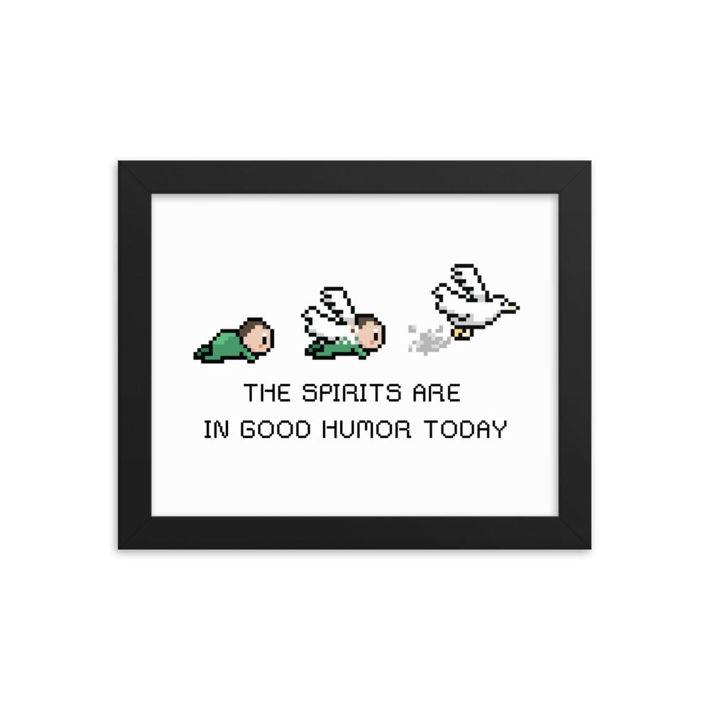 Good Humor | 8x10 in Framed poster | Stardew Valley Threads and Thistles Inventory Black 