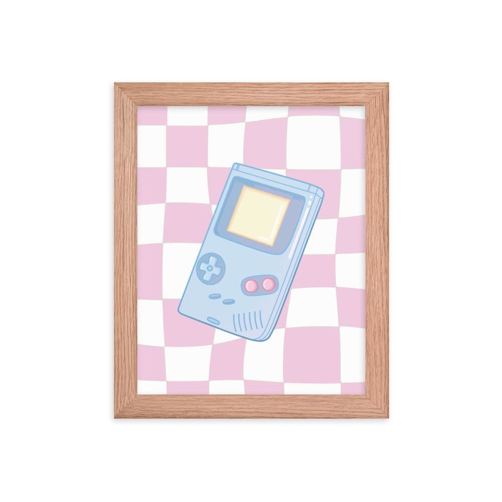 Game Boy | Framed poster | Retro Gaming Threads & Thistles Inventory 