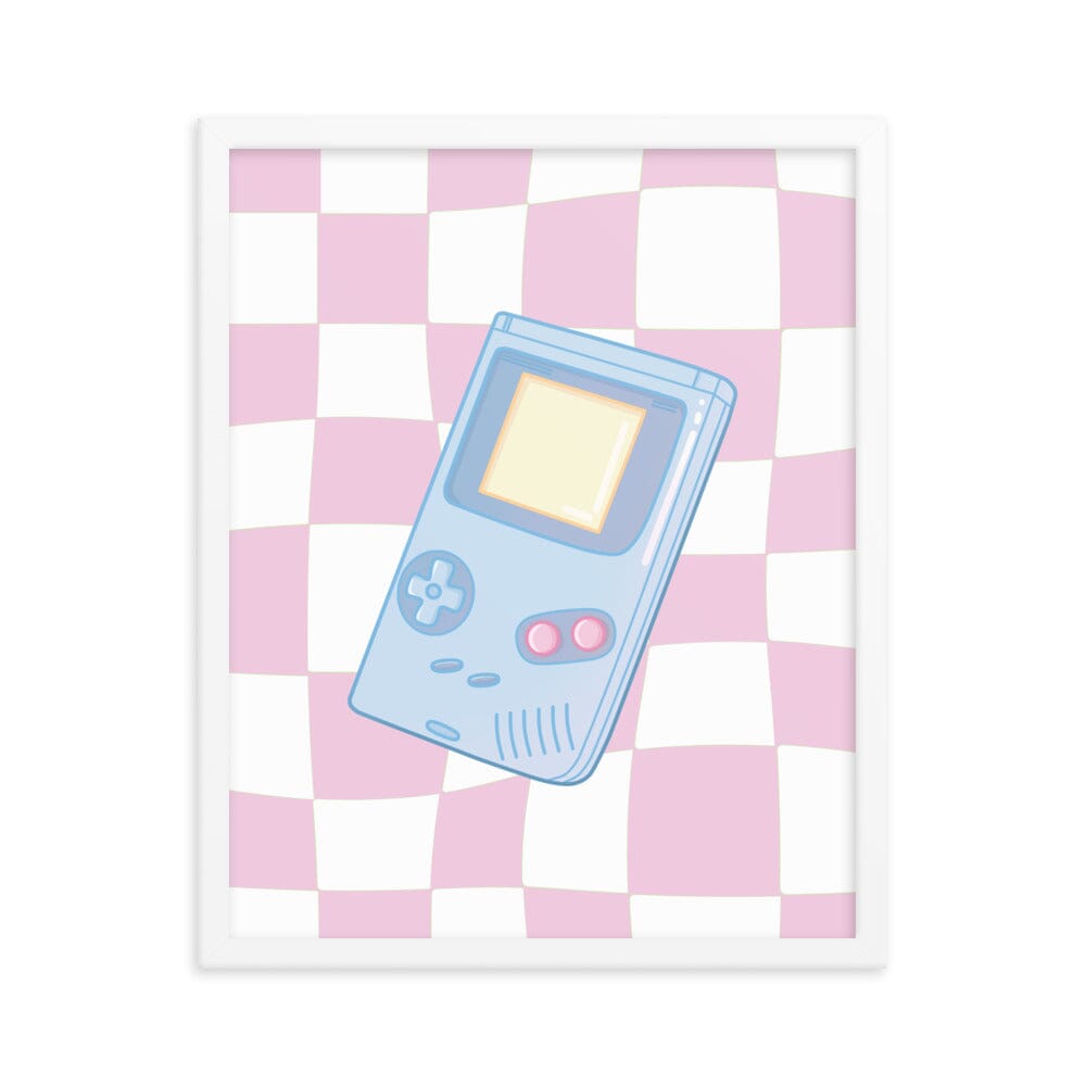 Game Boy | Framed poster | Retro Gaming Threads & Thistles Inventory 