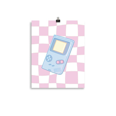 Game Boy | Poster | Retro Gaming Threads & Thistles Inventory 11″×14″ 