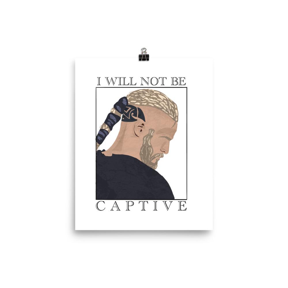 Captive | 8x10 in Poster | Assassin's Creed Threads and Thistles Inventory 