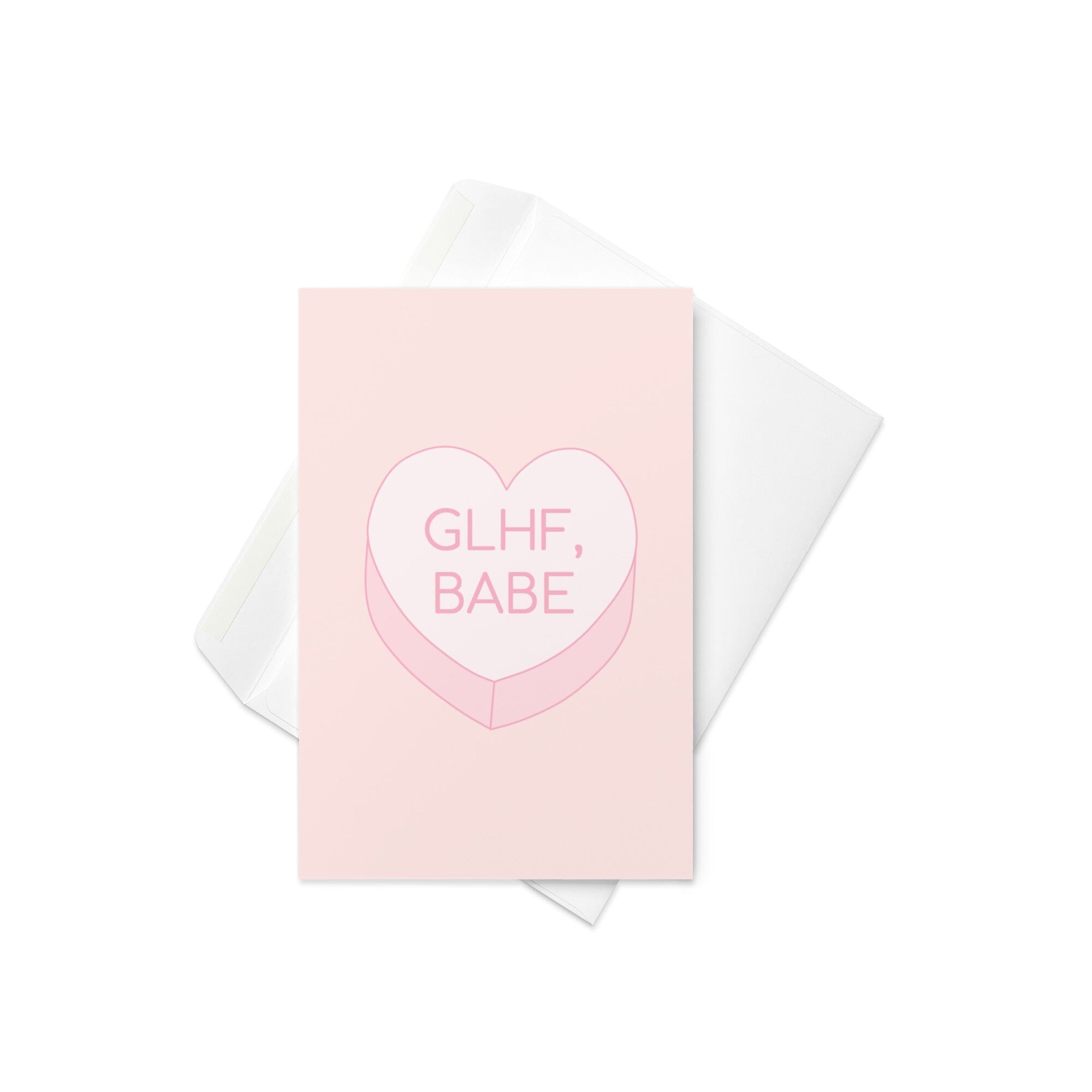 GLHF, Babe | Valentine's Day Card Threads & Thistles Inventory 