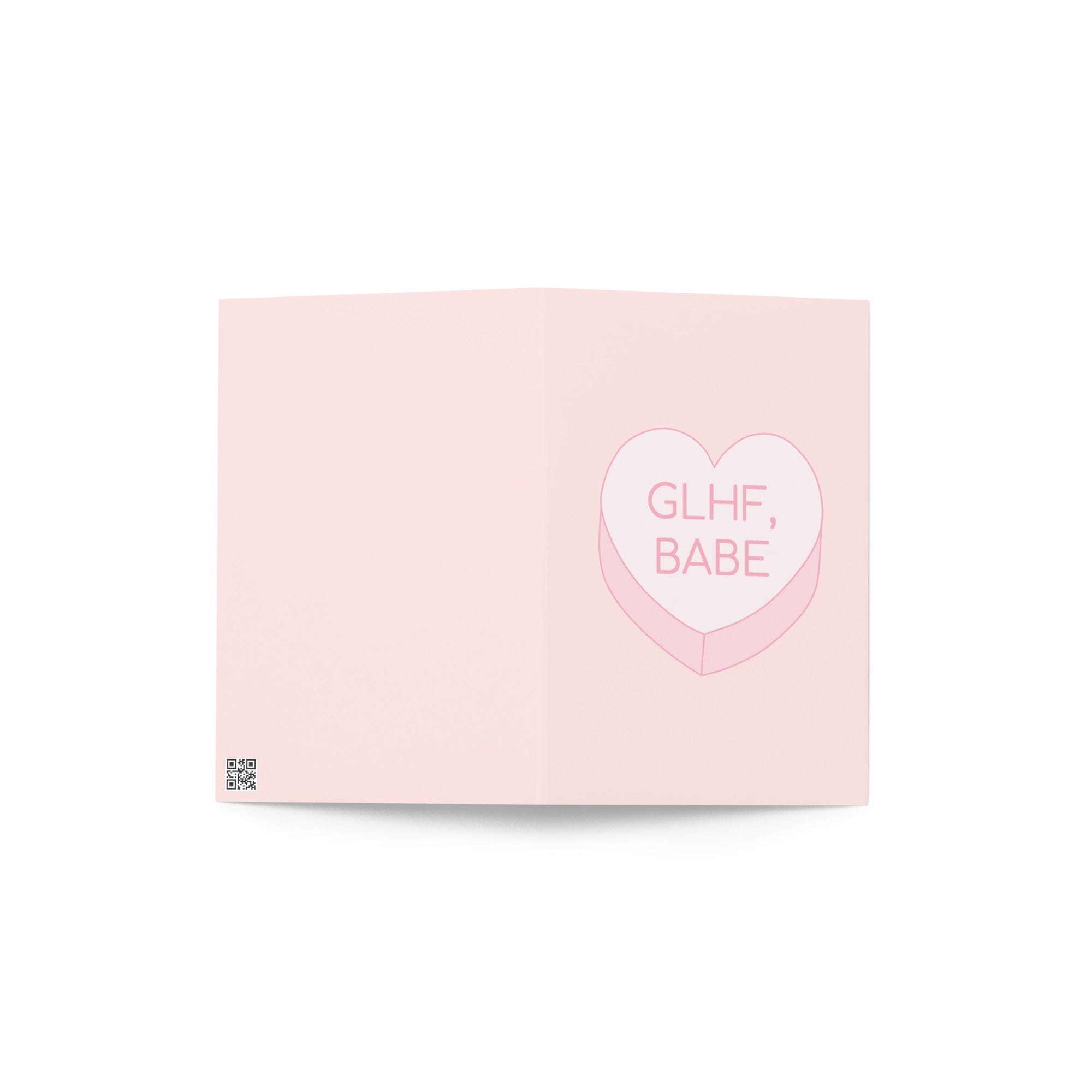 GLHF, Babe | Valentine's Day Card Threads & Thistles Inventory 