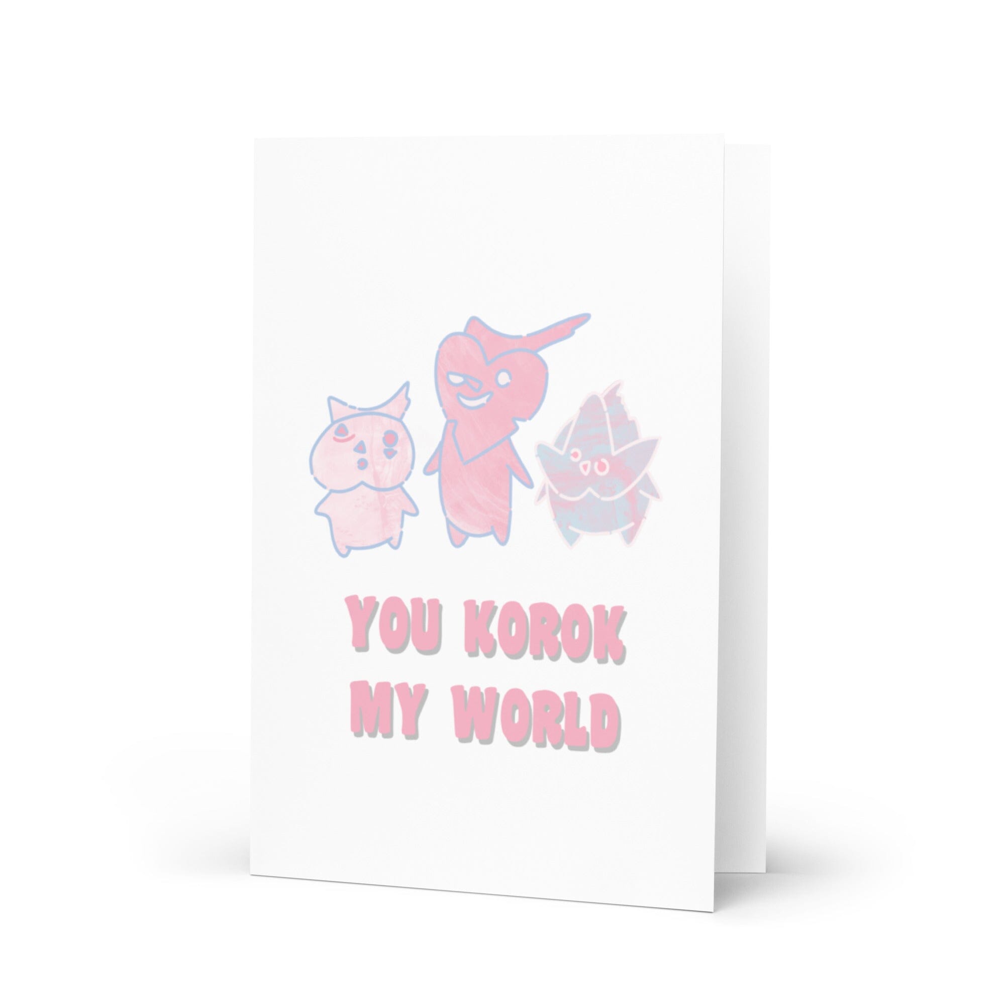 You Korok My World | Valentine's Day Card Threads & Thistles Inventory 5.83″×8.27″ 