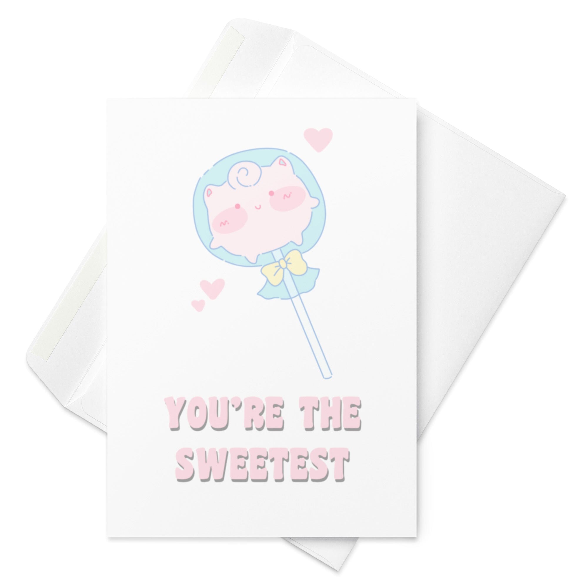 You're the Sweetest | Valentine's Day Card | Pokemon Greeting Cards Threads & Thistles Inventory 