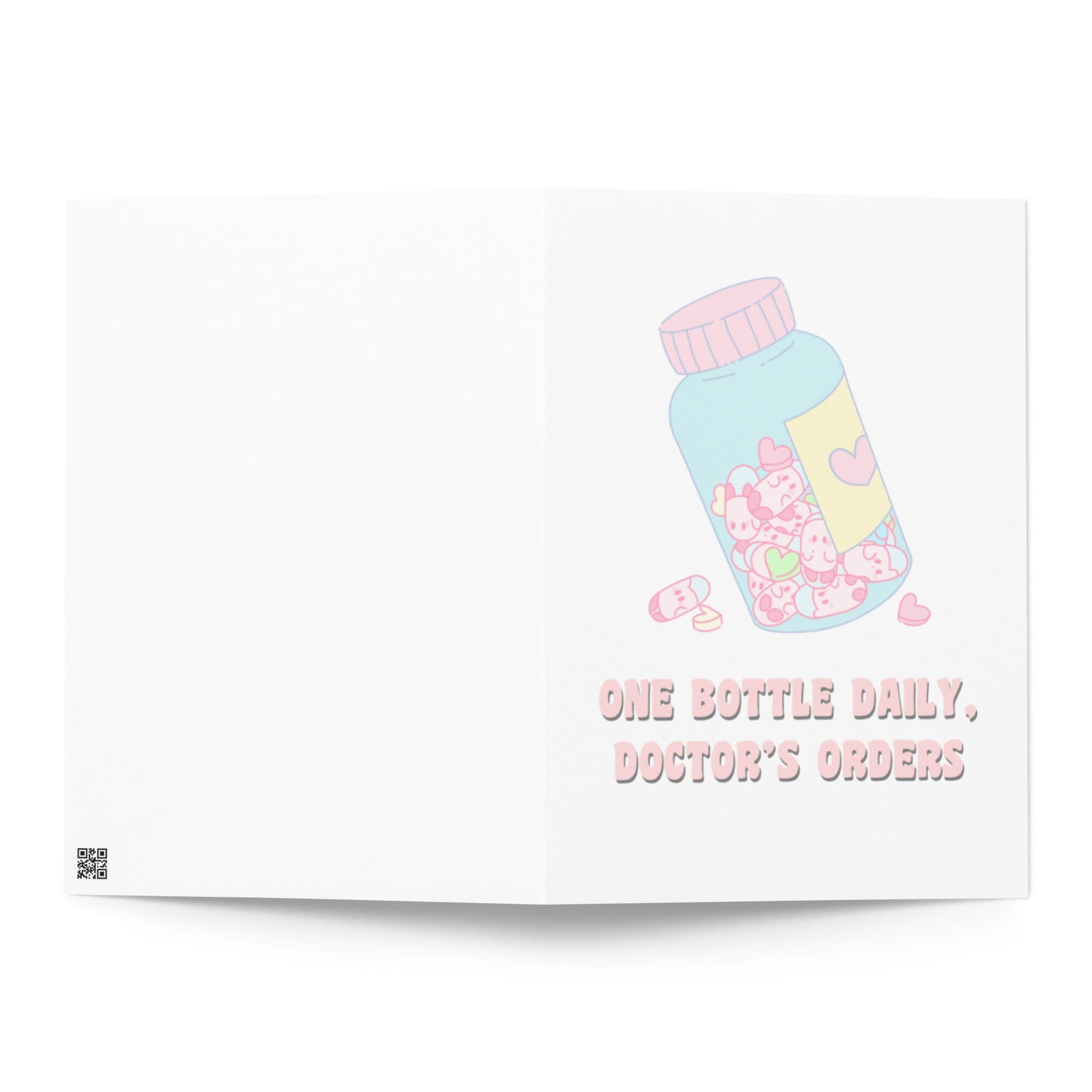 One Bottle Daily | Valentine's Day Card Threads & Thistles Inventory 