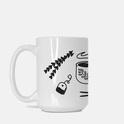 Cozy Hobbies | Mug Deluxe 15oz. | Cozy Gamer Mugs Threads & Thistles Inventory 