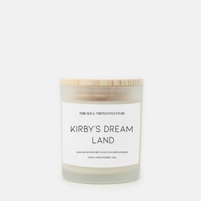 Kirby's Dream Land | 11oz Candle Candles Threads & Thistles Inventory Cactus Flower & Jade 