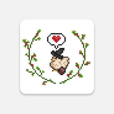 Witch Chicken | Cork Back Coaster | Stardew Valley Coasters Threads and Thistles Inventory 