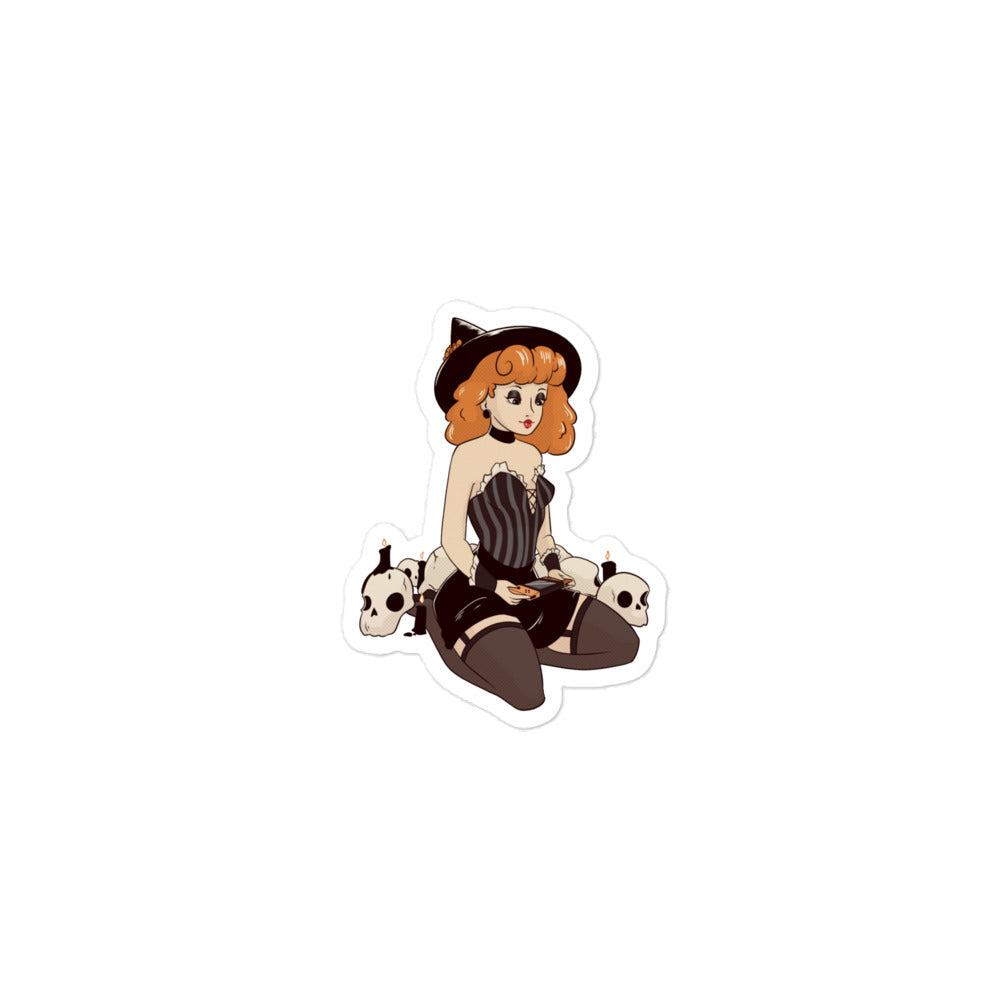 Game Time, Witches | Fall Bubble-free stickers Threads & Thistles Inventory 