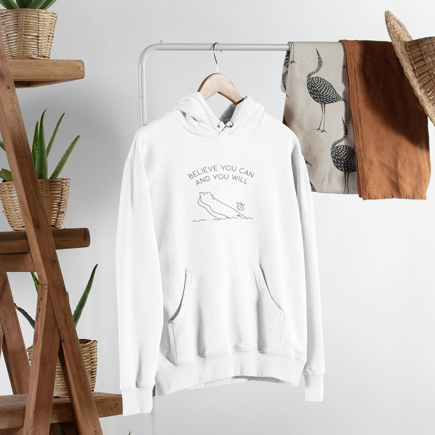 Believe You Can | Unisex Hoodie | Club Penguin Threads and Thistles Inventory 