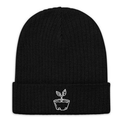 Sapling | Recycled cuffed beanie | Animal Crossing Threads and Thistles Inventory 