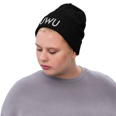 UWU | Recycled cuffed beanie Threads and Thistles Inventory 