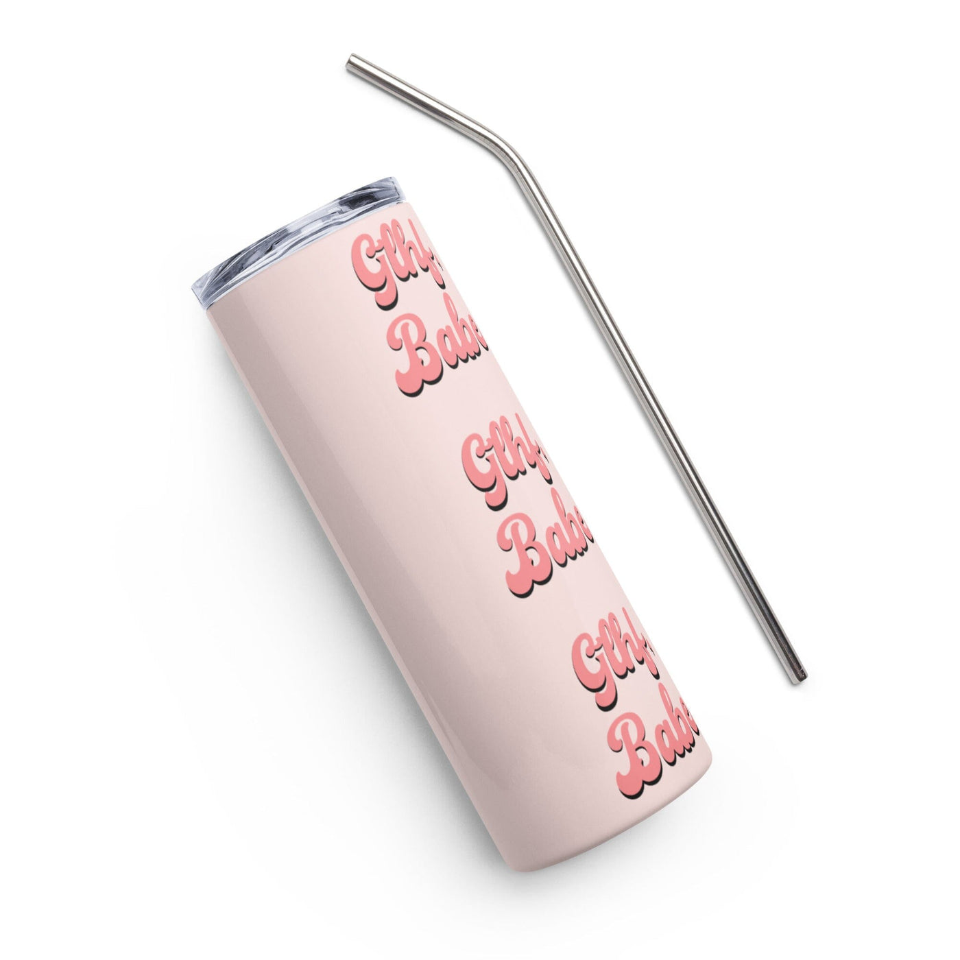 GLHF, Babe | Stainless steel tumbler | Gamer Affirmations Threads & Thistles Inventory 