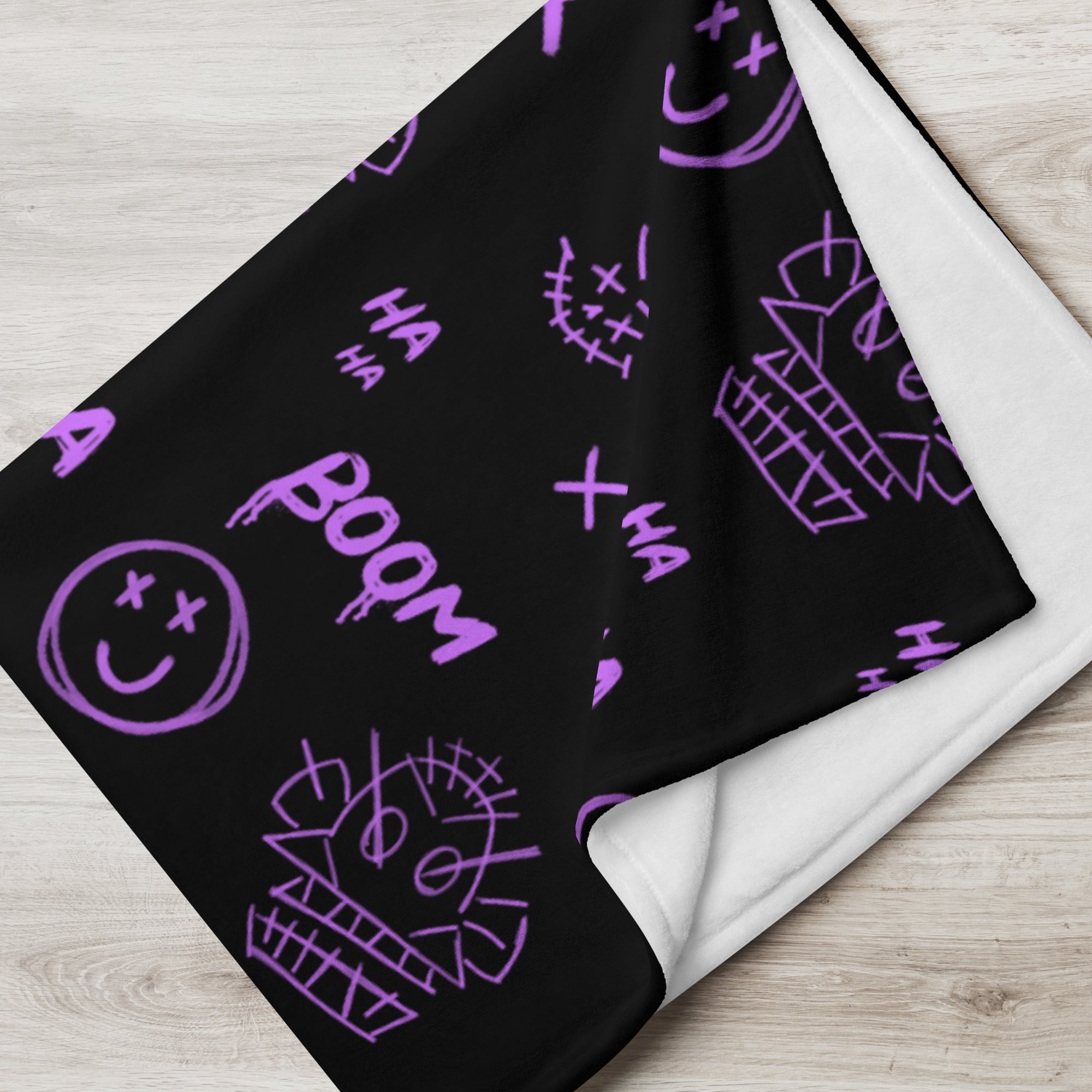Jinx | 60x80 Throw Blanket | League of Legends Blankets Threads and Thistles Inventory 