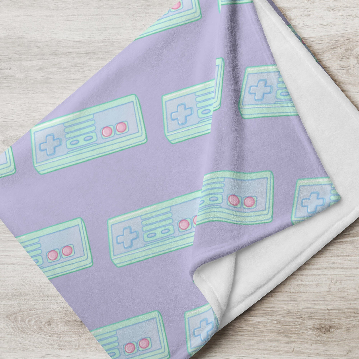 NES Controller| Throw Blanket | Retro Gaming Threads & Thistles Inventory 