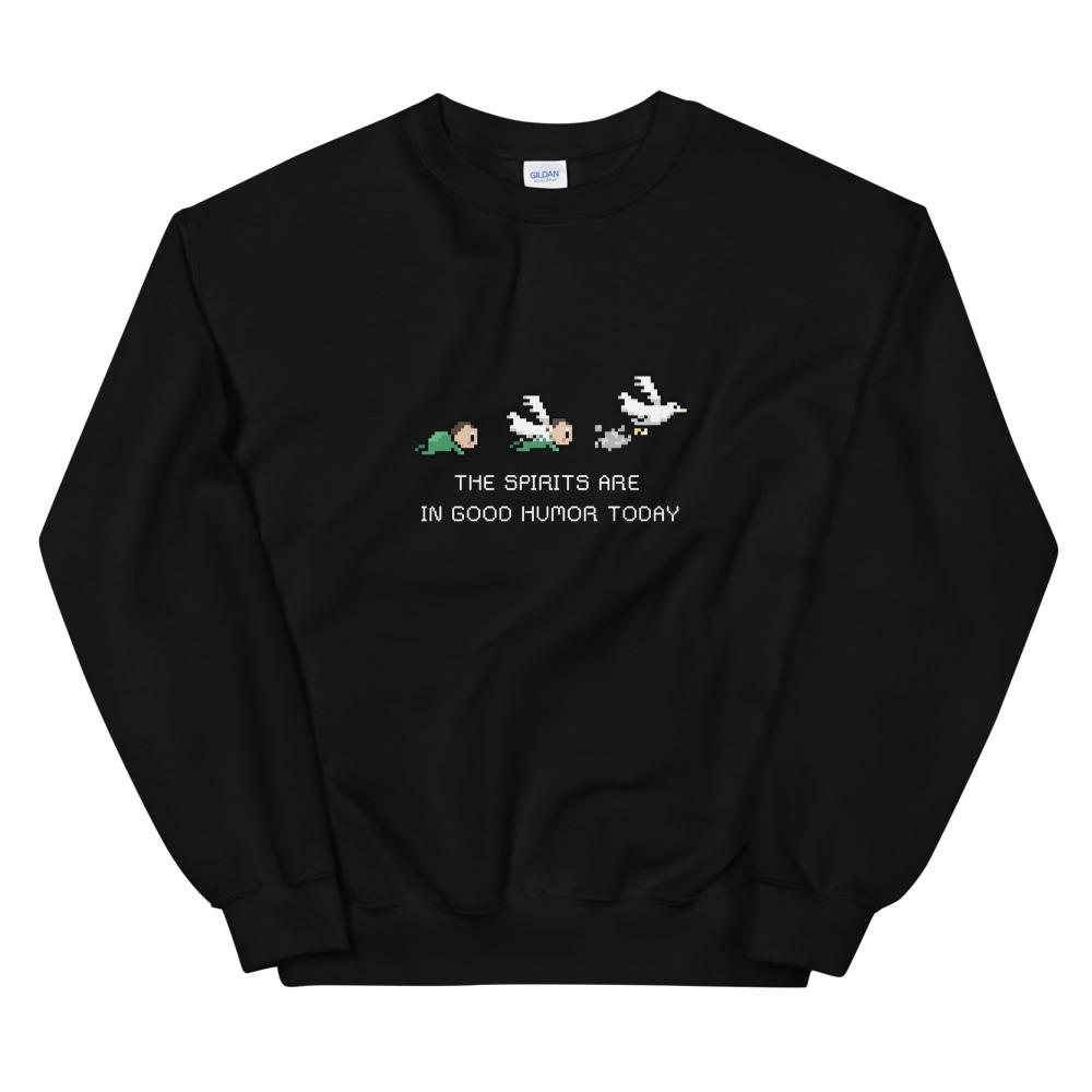 Good Humor | Unisex Sweatshirt | Stardew Valley Threads and Thistles Inventory Black S 