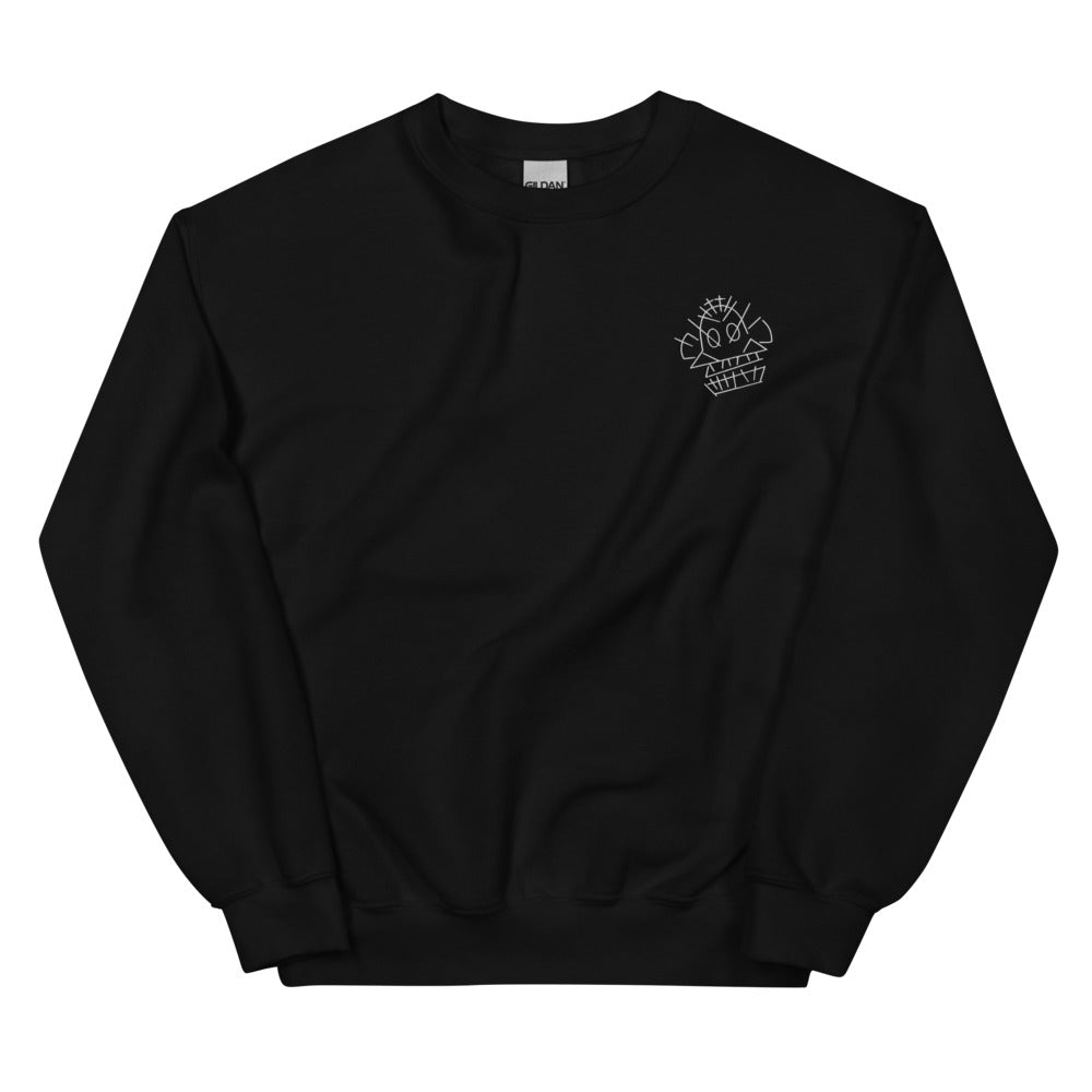 Jinx Monkey | Unisex Sweatshirt | League of Legends Threads and Thistles Inventory Black S 