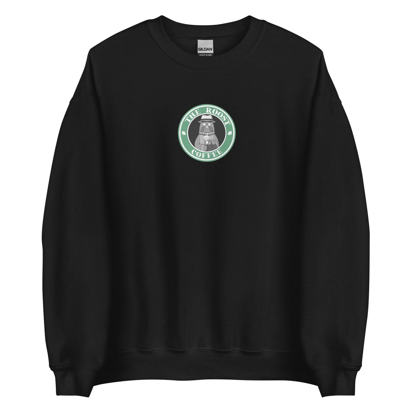 The Roost Coffee | Unisex Sweatshirt | Animal Crossing Sweatshirt Threads and Thistles Inventory Black S 